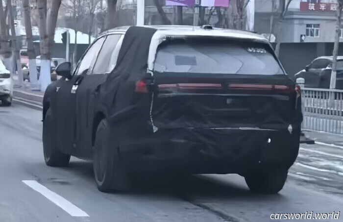 El SUV L80 de Onvo podría tener este aspecto | Carscoops